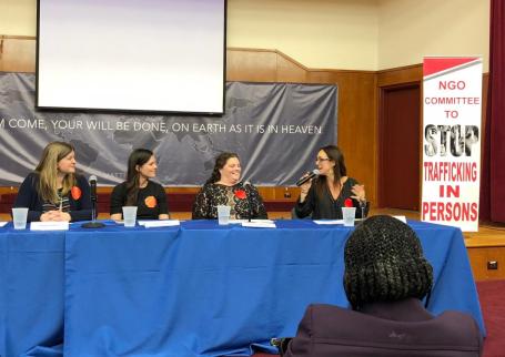 A meeting of the UN body promoting equality for women starts with