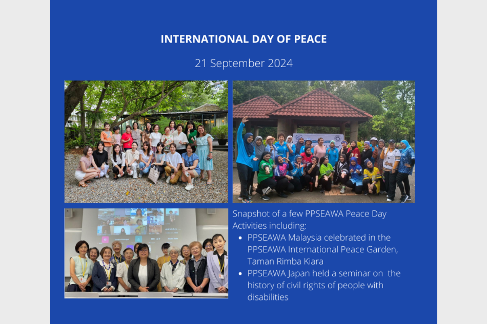 PPSEAWA Peace Day 2024