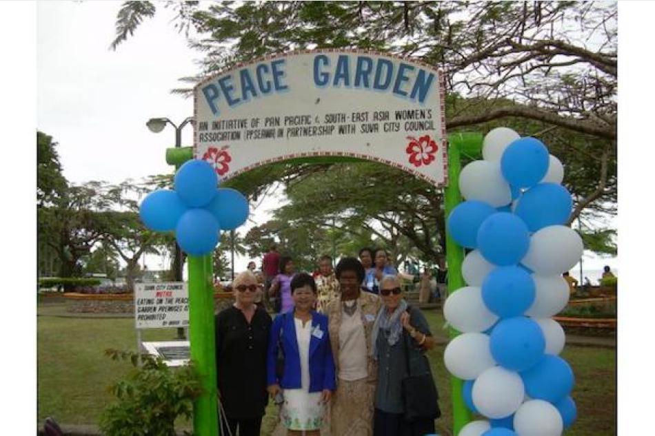 PPSEAWA Fiji's Peace Garden in Suva