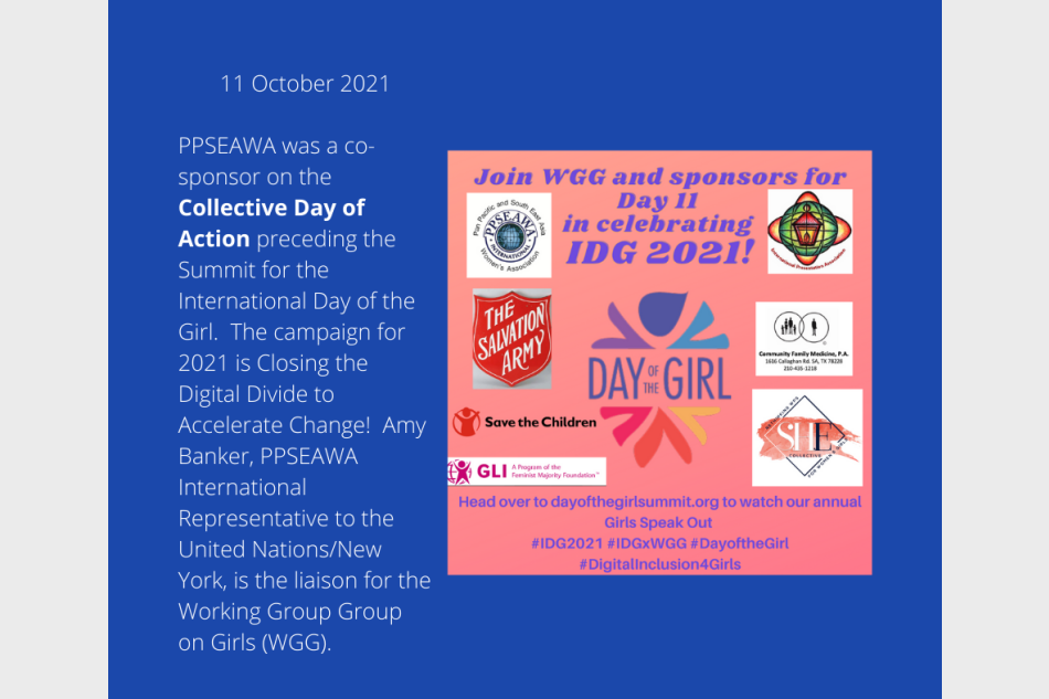 2021 International Day of the Girl